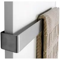 Sapho Handdoekhouder tbv radiatoren magnifica 60.8x7.4 cm geborsteld rvs
