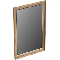 Forzalaqua Spiegel Reno 50x2x80 Cm Eiken Oyster