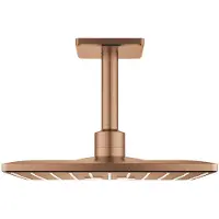 GROHE Regendoucheset Rainshower SmartActive Cube 31 cm met Plafondarm Warm Sunset Geborsteld