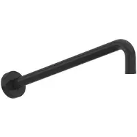 Boss & Wessing Bws inbouw regendouche | 20 cm stortdouche met muuruitloop met handdouche | mat zwart