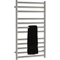 EH Design Radiator Athena 50x80 cm Geborsteld RVS
