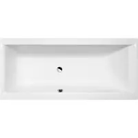 Polysan Ligbad cleo slim inbouw 170x70x48 cm wit