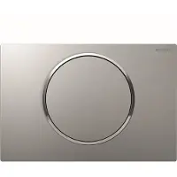 Geberit Bedieningsplaat sigma 10 spoel-stop spoeling easy-to-clean mat grijs