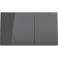 Geberit Drukplaat Sigma 70 Frontbediening 2-toets Glas Lava