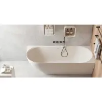 Ideavit Ligbad solidnova-cr 180x80x56 cm rechts mat wit