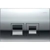 Geberit Delta 50 bedieningsplaat dual flush frontbediening