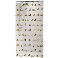 Sealskin Douchegordijn Duckling Geel PVC 200x180 cm