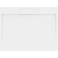 Sapho Douchebak Gegoten Marmer Irena 130x100x3.5 cm Rechthoek Wit