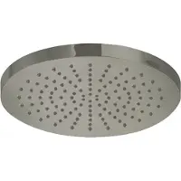 Hotbath Mate M100 hoofddouche 20cm rond geborsteld nikkel