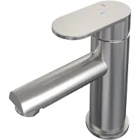 Brauer Brushed Edition lage opbouw wastafelmengkraan model C RVS geborsteld PVD