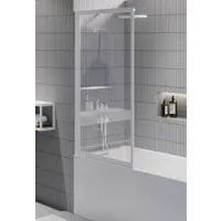 Riho Badwand lucid gd501 omkeerbaar verstelbaar aluminium 150x80 cm mat zwart