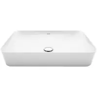 Boss & Wessing Opbouw wastafel bws juno 60x40 cm keramiek mat wit