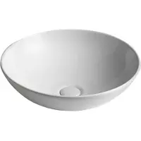 Sapho Waskom dimp rond 46x46x15 keramiek wit