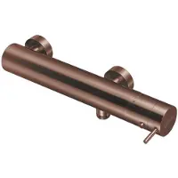 Qisani Douchethermostaat Flow Geborsteld Copper