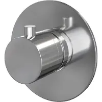 Brauer Chrome Edition losse inbouwthermostaat met in- en afbouwdelen chroom