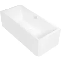 Polysan Marlene Curve L Monolith Rechthoekig bad 165x75x63cm, wit