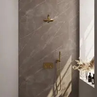 Brauer Thermostatische Inbouwdoucheset Gold Edition Recht Met Drukknoppen (Alle Opties)