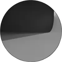 Martens & Meijer Badkamerspiegel Rond Toronto Mat Zwart RVS Frame (alle maten)