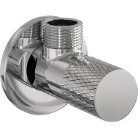 Brauer Chrome Carving hoekstopkraan chroom