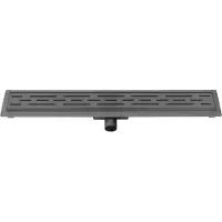 Best design Douchegoot Moya Met Flens 70x7x6.7cm Gunmetal