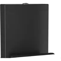 Boss & Wessing Toiletreservoir boss wessing tbv toiletpot lara duoblok mat zwart