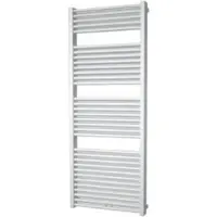 Boss & Wessing Designradiator ifona 177x60 cm 1359 watt met middenaansluiting zilver metallic