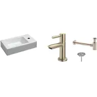 Wiesbaden Fonteinpack rhea keramiek rechts 45.5x26x12 cm rvs