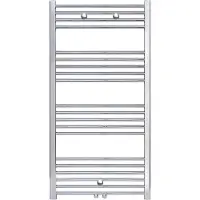 Belrad Designradiator bws nile gobi 120x50 cm chroom midden/zij-aansluiting