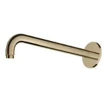 Hotbath Cobber CB450 wandarm 40cm geborsteld messing