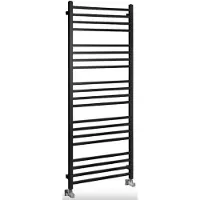 Sapho Metro badkamerradiator 600x1510 mm, zwart mat