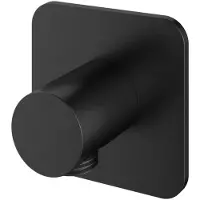 Hotbath Gal GL517 wanduitlaat geborsteld gunmetal PVD