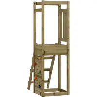 vidaXL Speelhuis 53x46,5x169 cm geïmpregneerd grenenhout