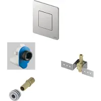 Tece Urinoir inbouw set solid tbv urinoir met achteringang