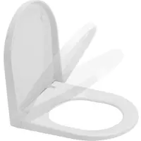 Sanindusa Toiletzitting urb.y softclose clip off met bevestigingsmateriaal wit