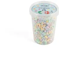 Dantoy kralen XL pastel gerecycled - 1580 stuks - milieuvriendelijk speelgoed.