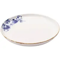 HEINEN - Blauw Bloesem - Ontbijtbord 21cm h2cm