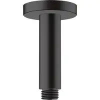 Hansgrohe Deckenrozet VERNIS Blend, opbouwmontage, 100 mm, matzwart