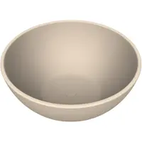 Arcqua Waskom prince opbouw 38x14 cm rond mat zand