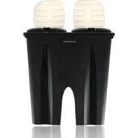 Discountershop Afvalemmer met Deksel -50liter -Afvalscheiding prullenbak -Afvalbak -(2x 25L) Zwart