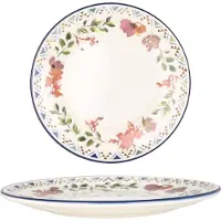 Bonna Dessertbord spring porselein 23 cm set van 6