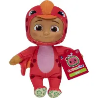 Cocomelon Nina (Rood) Pluche Knuffel 20 cm - Speelgoed Knuffels voor Kinderen Jongens Meisjes Baby - Coco melon Speelgoed Pop Cadeau