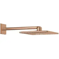 GROHE Rainshower hoofddouche+arm vierkant warm sunset geborsteld