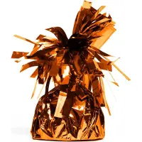 We Fiesta 12x Ballon gewichtje Oranje 170 gram - Ballongewicht Gewicht Ballonnen Feest Accesoires Thema Party Tafeldecoratie Tafel Decoratie
