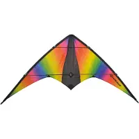 Schildkröt - Stunt Kite 160 - Strandspeelgoed 160 x 80 cm, rainbow