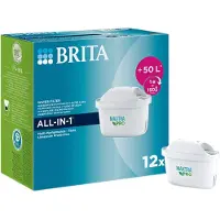 Brita waterfilterpatroon MAXTRA PRO Pure Performance - 12 stuks - Originele waterfilter voor waterfilterkannen - filtert onzuiverheden zoals Herbiciden, PFAS, chloor, kalk en metalen