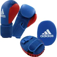 Adidas Kids Boxing Kit 2 - Blauw/Rood - 8 oz