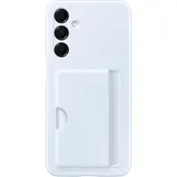 Samsung Coque de protection avec porte-carte intégré pour Galaxy A16 4G et 5G Bleu Polaire