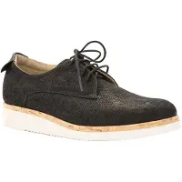Durea 6191 wijdte E Veterschoenen | Maat 5 Dames Zwart