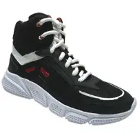 Track style 324876 Wijdte 2.5 Veterschoenen | Maat 35 Jongens Zwart