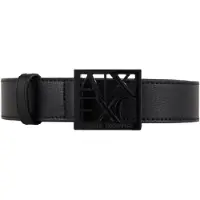 Armani Exchange Dames Zwarte riem (70cm), Casual, Synthetisch, Imitatieleer 9411300A87400020